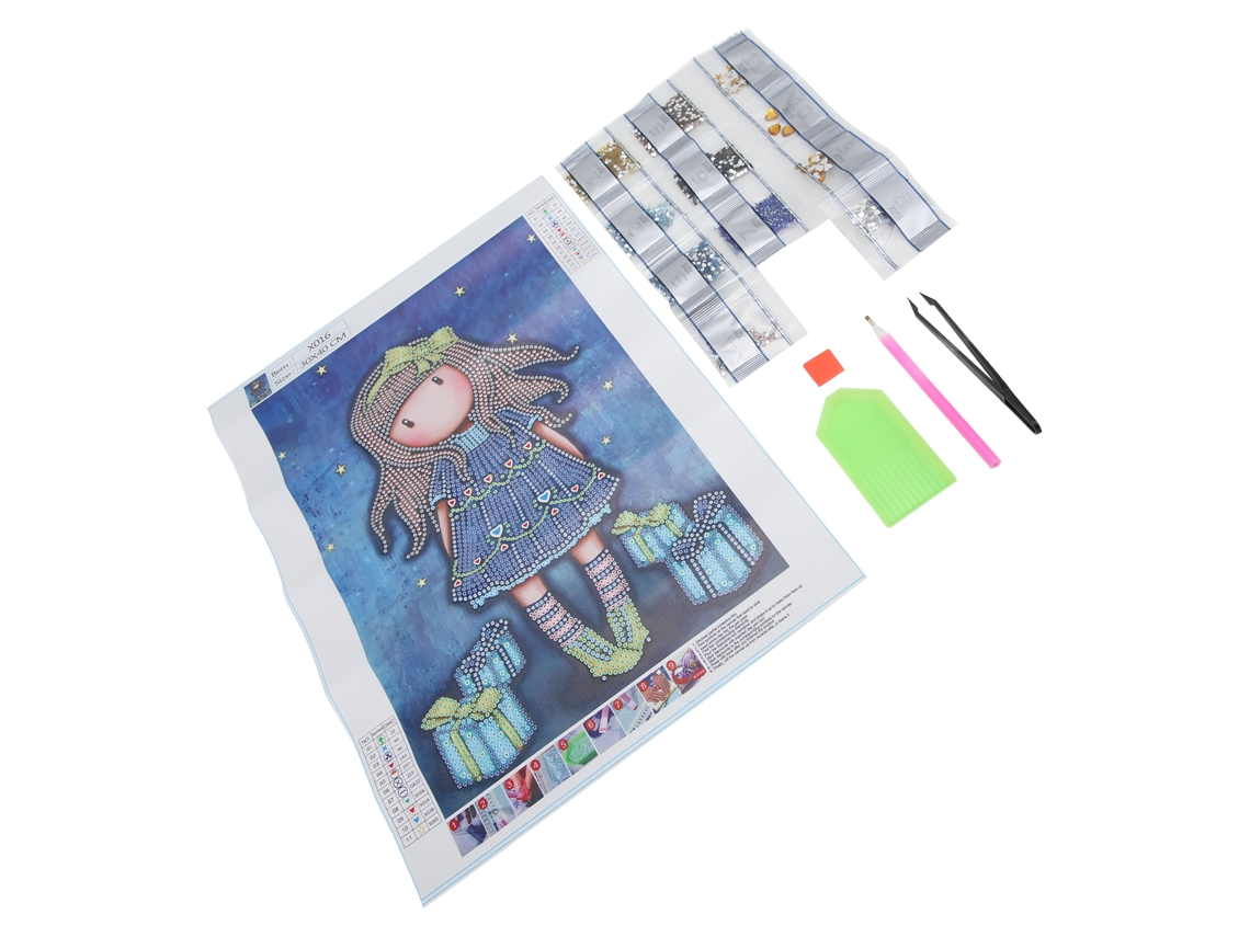 Kits De Pintura De Diamantes De Imitación 5d Para Hacer Tú Mismo Con Herramientas Brillantes Completas Para Regalos.