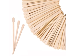 Aplicadores Para Depilación De Cejas, Palitos De Madera De Abedul Para Una Depilación Sin Dolor En Zonas Sensibles Y Una Amplia Cobertura, Sin Plástic