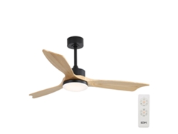 Ventilador de Techo con Luz EDM Báltico (E - 20 W - Ø132 cm)