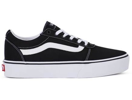 Zapatillas VANS Ward Platform Unisex (40.5 - Negro)