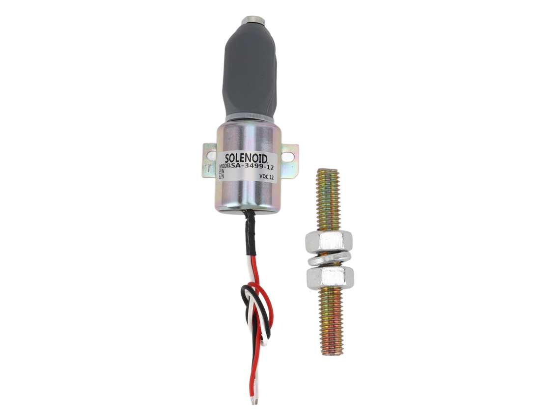 Válvula solenoide de cierre de combustible de 12 V SA 3499 12 para motor de generador