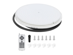 2026-luz De Piscina Colorida Ip68 Impermeable 18w 1800lm, Reemplazo Para Lámpara Submarina Par56 Con Control Remoto