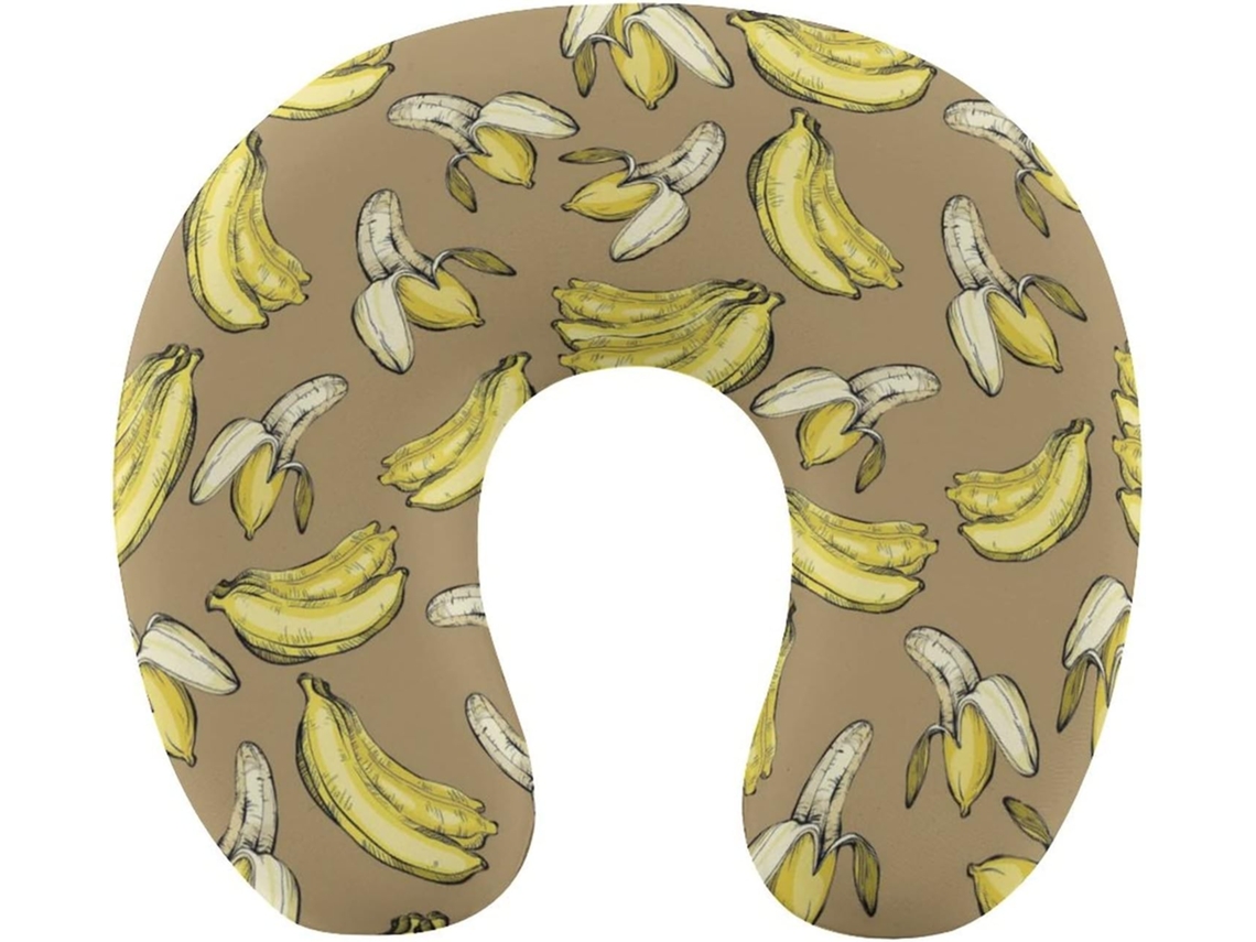 Almohada Viaje Vintage Forma Espuma Viscoelástica Viscoelástica Fácil Relajación Cómodos Familia.brfácil