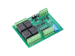 Módulo De Relé De 4 Canales Multifuncional Placa Rs485 Para Equipos Eléctricos Dc 12v