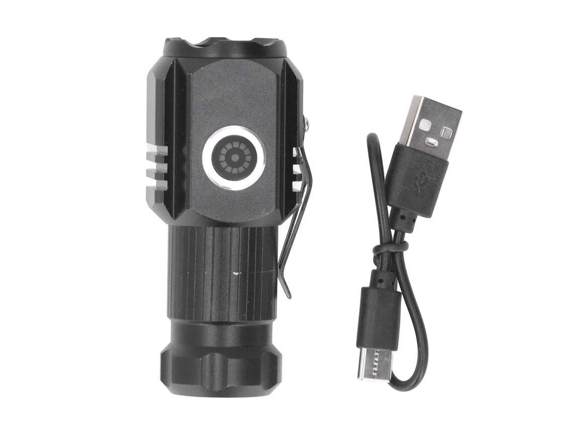 2026-linterna Led Mini Recargable Usb 5 Modos Super Brillante Portátil Para Hogar Y Exterior