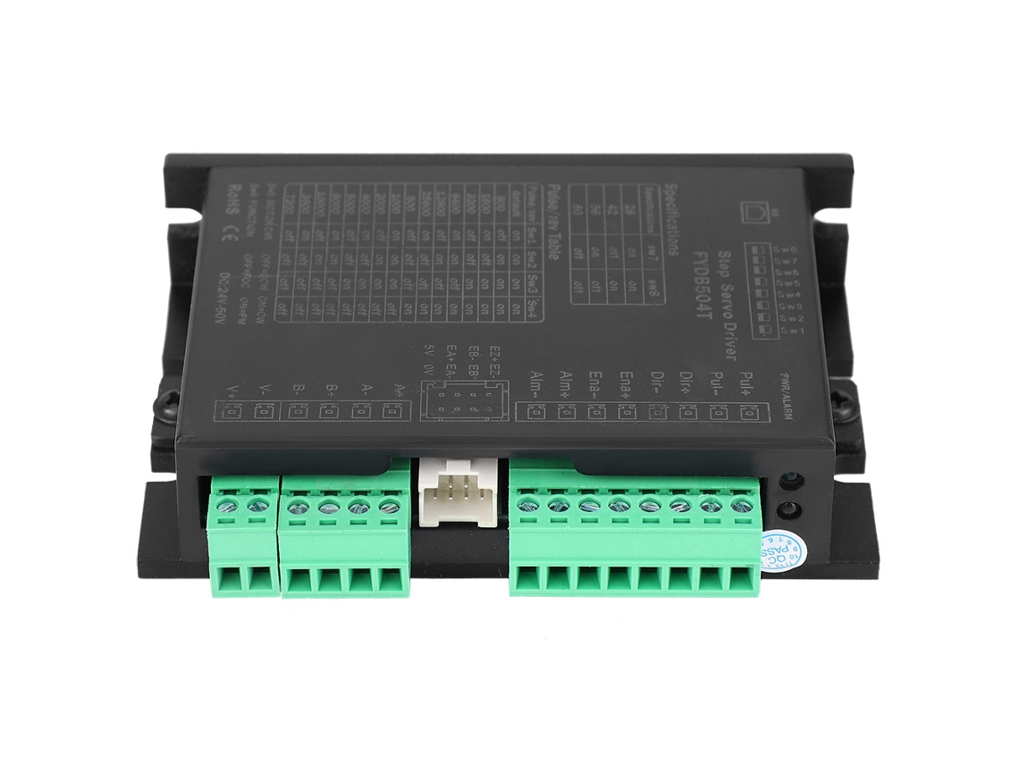 Controlador De Motor Paso A Paso Nema 2 Fase De Bucle Cerrado Ajuste Automático Dc24-50v 1.0-4.0a