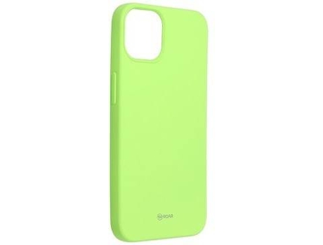 Carcasa Apple ROAR iPhone 13 Silicone Traseira 53 Verde