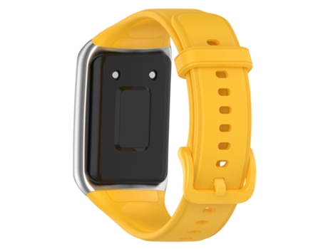 Correa de Silicona ajustable para Oppo Band 2 - amarillo