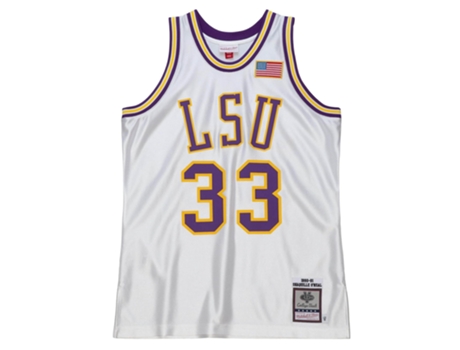 Camiseta MITCHELL & NESS Lsu Tigers Ncaa Shaquille Blanco (L)