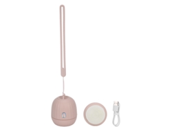 Limpiador Facial Hidratante Con Masaje, Limpiador Facial De Conversión De Frecuencia Usb, Rosa