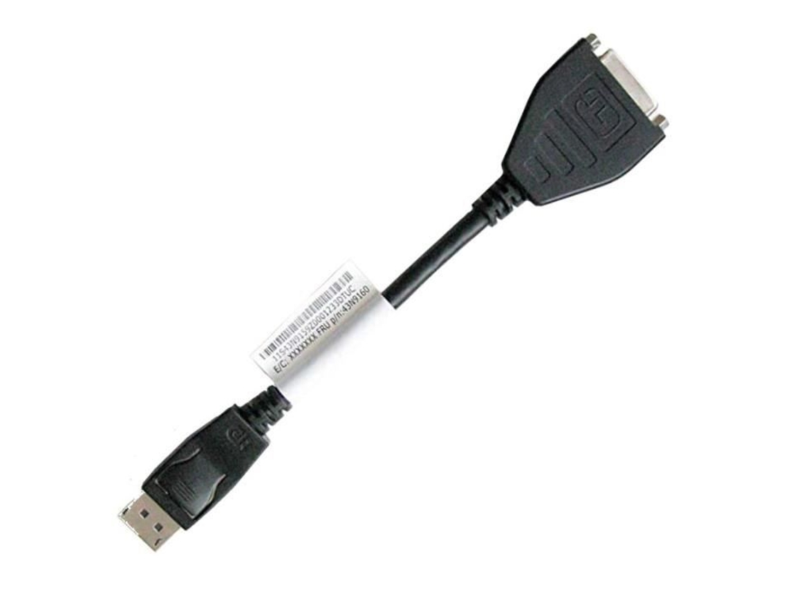 Cable LENOVO 43N9159 43N9160 31034577 Dvi-D Displayport Macho 1M80 Nuevo