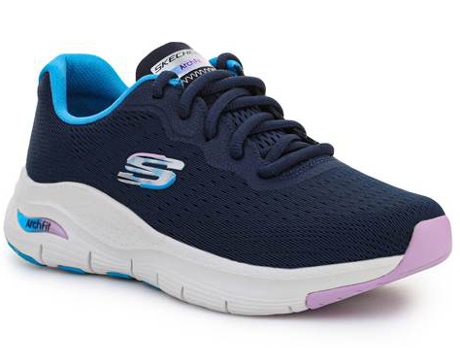 Zapatillas Deportivas SKECHERS Arch Fit Infinity Cool (Azul Mariño - Tejido, Material Sintético- 38)