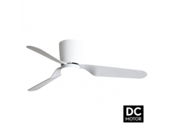 Ventilad 18w Dc Kochi Blanco 3 Aspas Blancas 5 Velocidades con mando Temporizador 132 D FABRILAMP