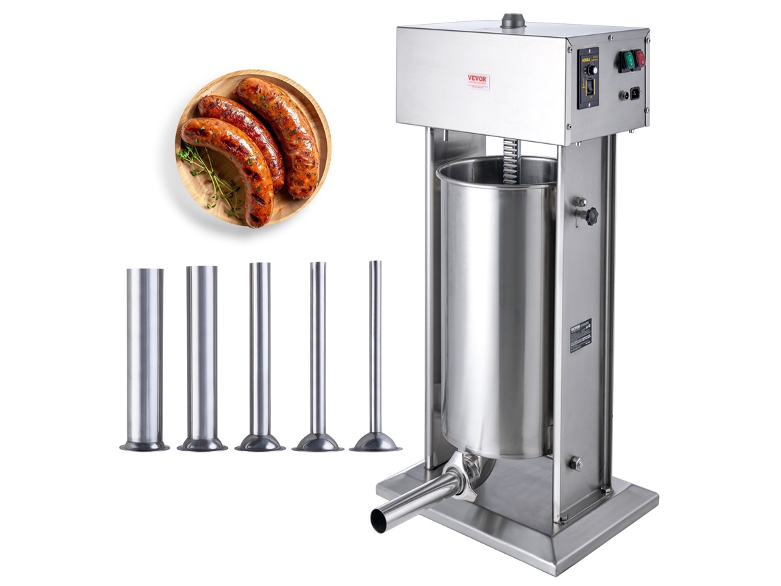 Embutidora Eléctrica Vertical 25 L 460 x 420 x 930 mm VEVOR