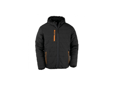 Chaqueta Unisex RESULT Acolchada Reciclada Compass Acolchado Naranja (M)