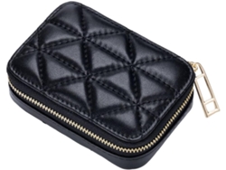Neceser Organizador De Maquillaje Portátil De Cuero Para Mujer.