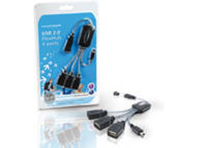 Hub CONCEPTRONIC USB 2.0 FlexHub with miniUSB
