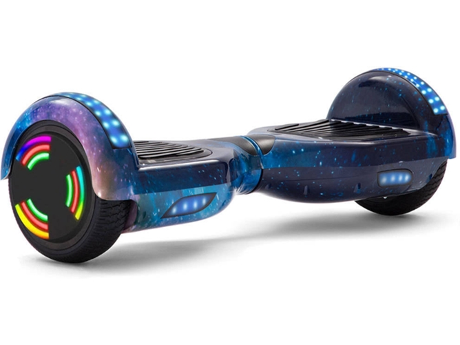Hoverboard E-RIDES WF13 Azul (Autonomía: 20 km | Velocidad Máx: 12 km/h)