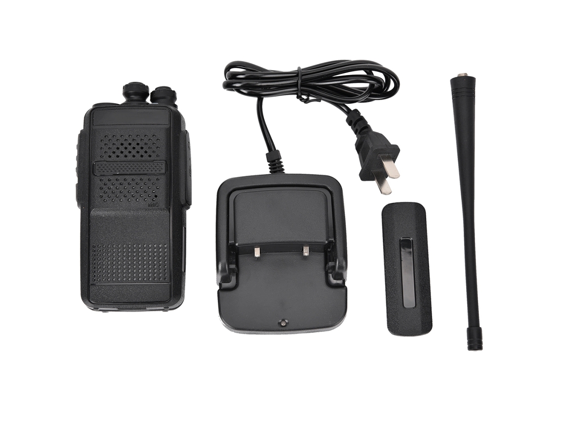 1 Unidad De Walkie-talkie Portátil Uhf Bf-868plus, 16 Canales, Alcance De 3 Km, Batería De 1500 Mah, Para Uso En Exteriores.