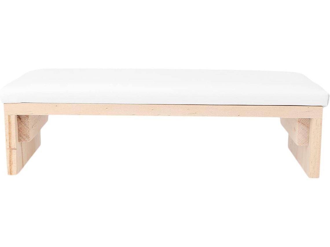 Reposamanos Profesional Para Uñas, Almohada Profesional Para Manos Con Cojín De Cuero Sintético Pu Suave.