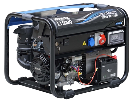 KHOLER Technic 7500 Te Avr C5 Ge Gasolina Tri Eléctrico Avr