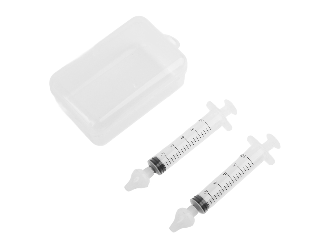 Jeringa Irrigadora Nasal Portátil Para Niños, Limpiador Nasal Para Bebés, 10 Ml, 2 Unidades