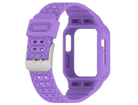 Correa de TPE para Apple Watch Series 8/7 45mm/6/5/4/SE/SE (2022) 44mm/3/2/1 42mm - purpúreo