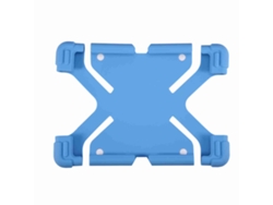 Funda de silicona universal ajustable para iPad, Samsung y tabletas Lenovo, color dorado claro (azul 8, 9 y 12)