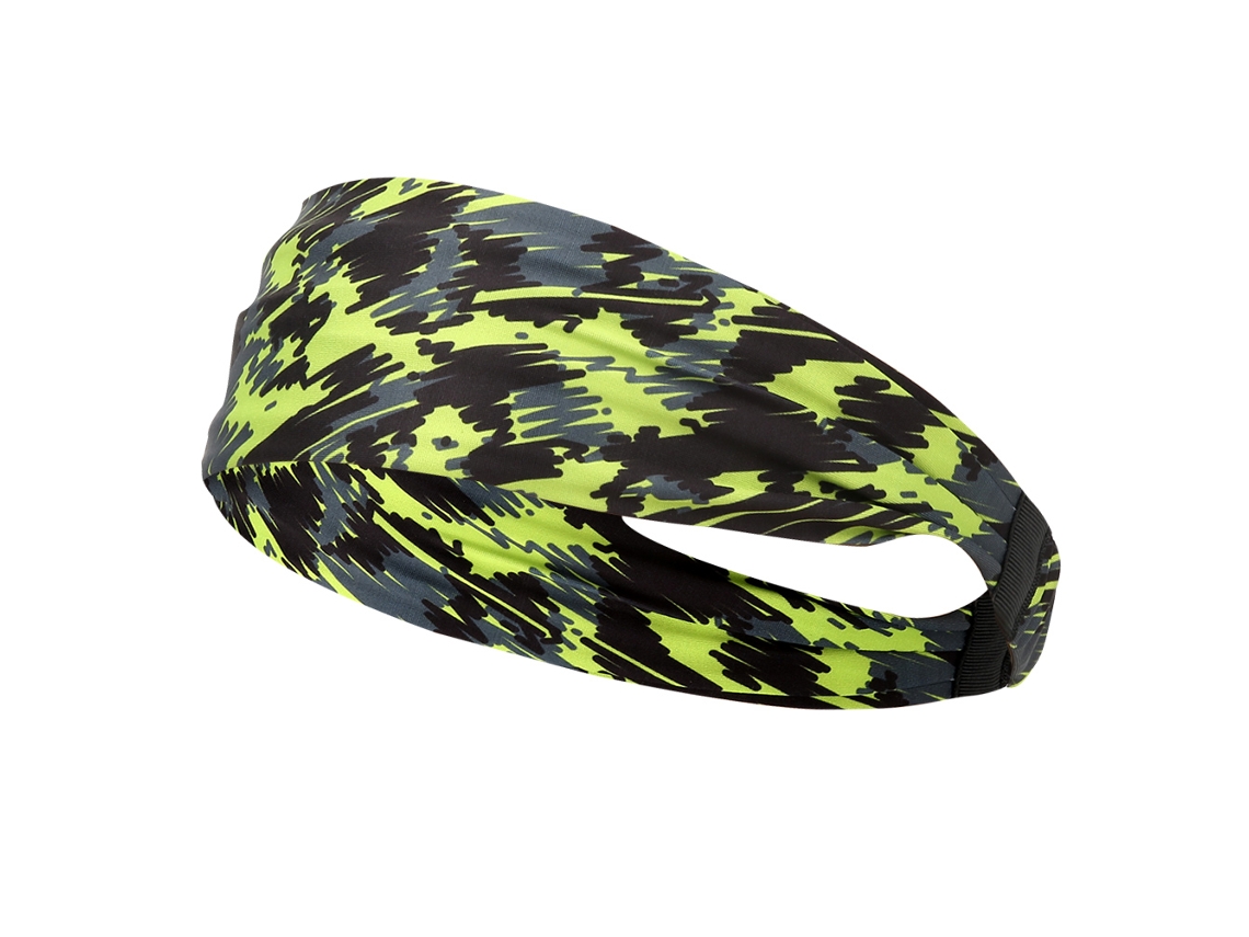 Diadema Verde De Yoga De Fibra De Poliuretano De Secado Rápido Para Deportes Al Aire Libre, Correr Y Ciclismo.