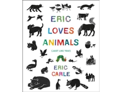 Libro Eric Loves Animals de Eric Carle  (Inglés)