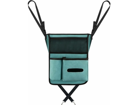 Bolsa de malla multifunción para control central automático, bolsa de malla para automóvil, hebilla ajustable grande, soporte para bolsa de automóv...