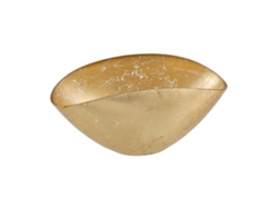 Cuenco Dorado Vidrio 28 x 14 cm