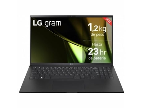 Laptop LG 15Z90S-G.AD78B (Negro - 1 TB SSD - 15 - 15,6 - Qwerty Español - 32 GB RAM)