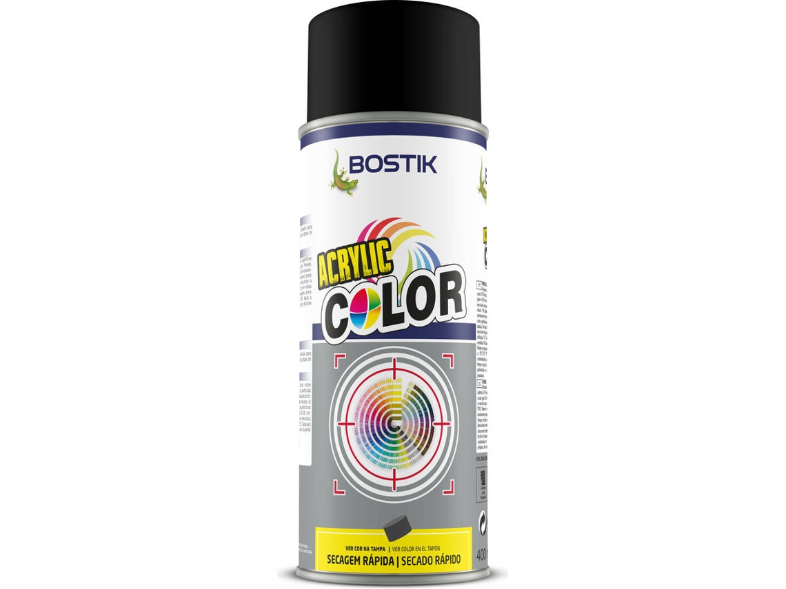 Color 9005 Negro BOSTIK Acrylic Ral Mate 400 ml