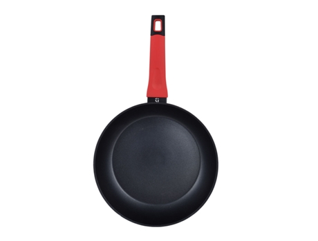 Sartén SAN IGNACIO Negro Rojo Aluminio Forjado Ø 28 cm