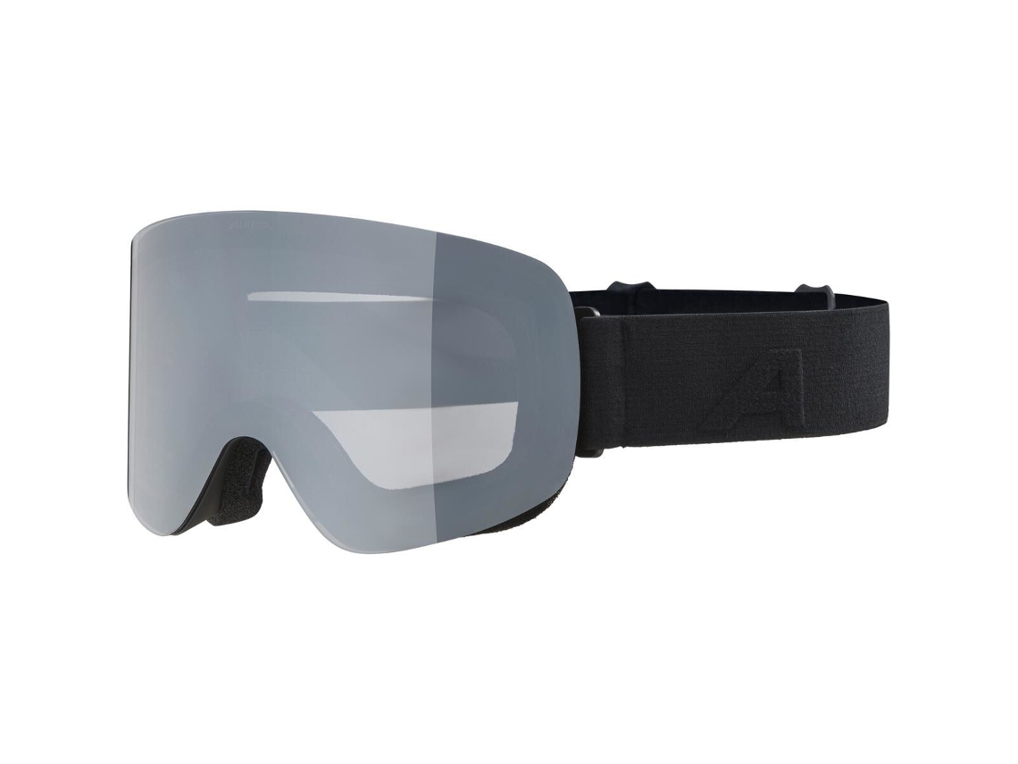 Gafas de Esquí ALPINA Penken (Negro - Espejo - Negro mate - Unisex)
