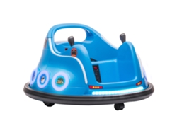Coche Choque Infantil 360° Mando Música 3-5 Años Azul