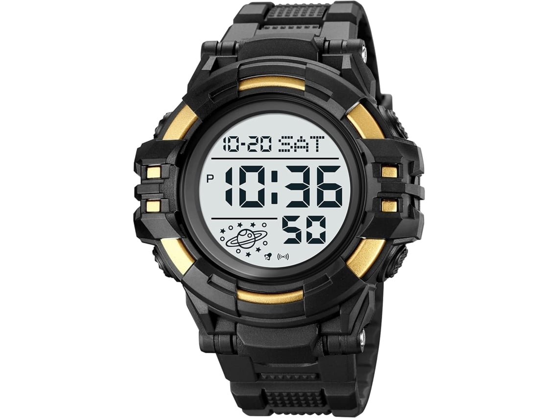 Reloj De Pulso Digital Deportivo Multifuncional Militar Impermeable Para Hombre Con Mostrador Yuysan