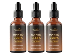Gotas Autobronceadoras Orales Bebibles Para Un Bronceado Natural Sin Sol, 3 Unidades De 60 Ml.