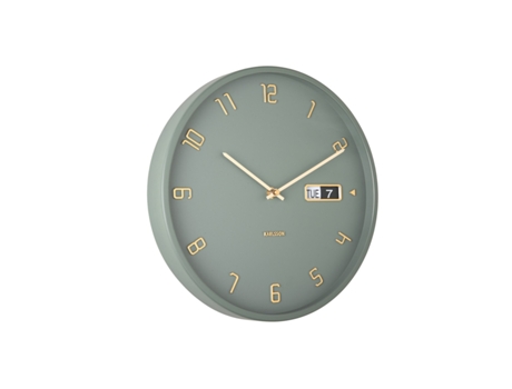 Reloj de pared de metal KARLSSON Data Flip