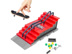 Patinetas de dedo, mini patinetas de dedo para niños, kit de juego interactivo de skateboarding de estilo libre, regalo de Navidad de Hengjian