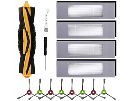 Filtro de escova lateral principal para ecovacs deebot ozmo 920, 950, série t9