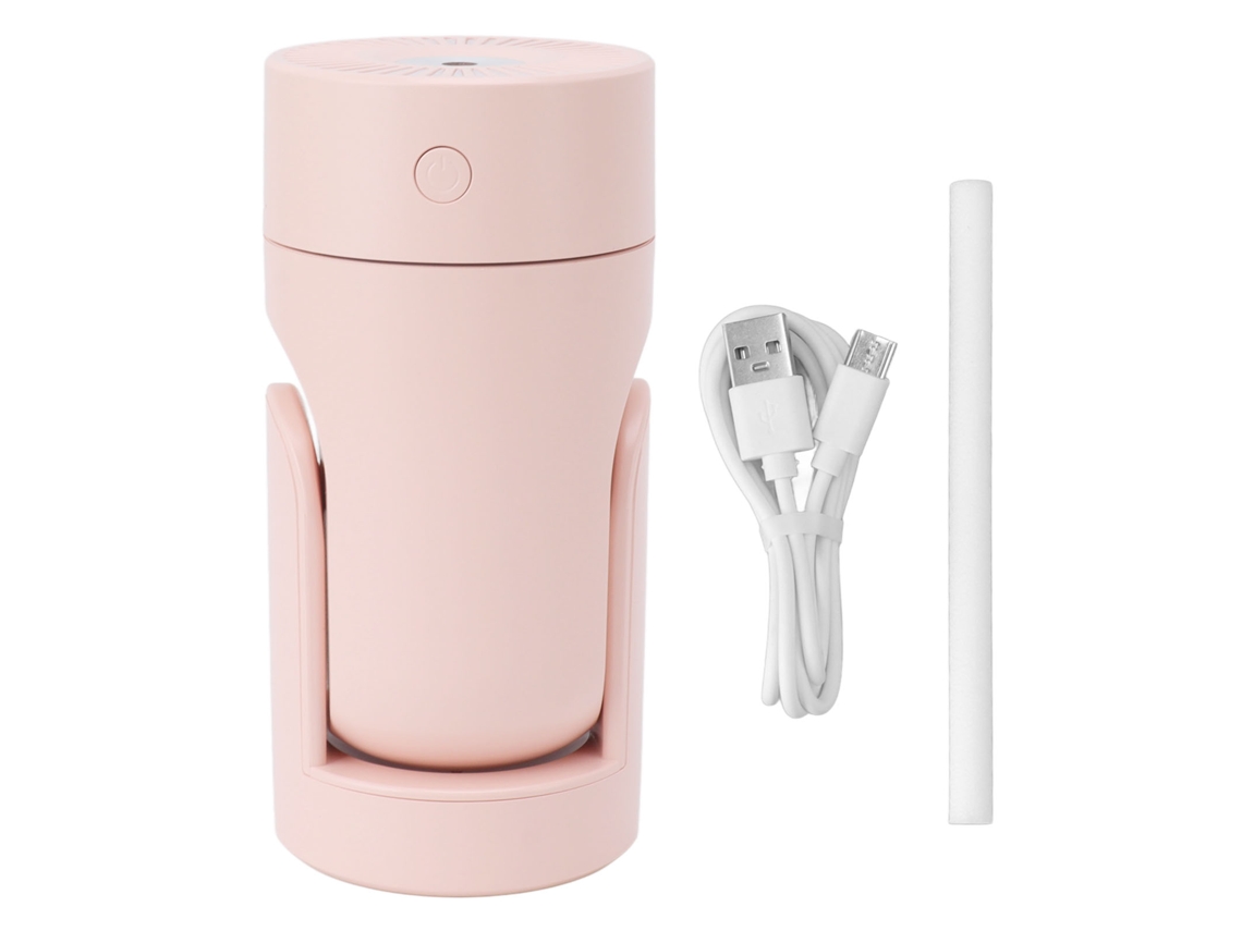 Mini humidificador portátil con oscilación automática y pulverización USB, niebla fría para dormitorio y escritorio.