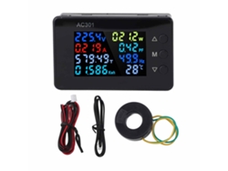Voltímetro Digital De Ca De Alta Precisión 50-300v 100a Con Comunicación 485, Medidor Para Panel Eléctrico