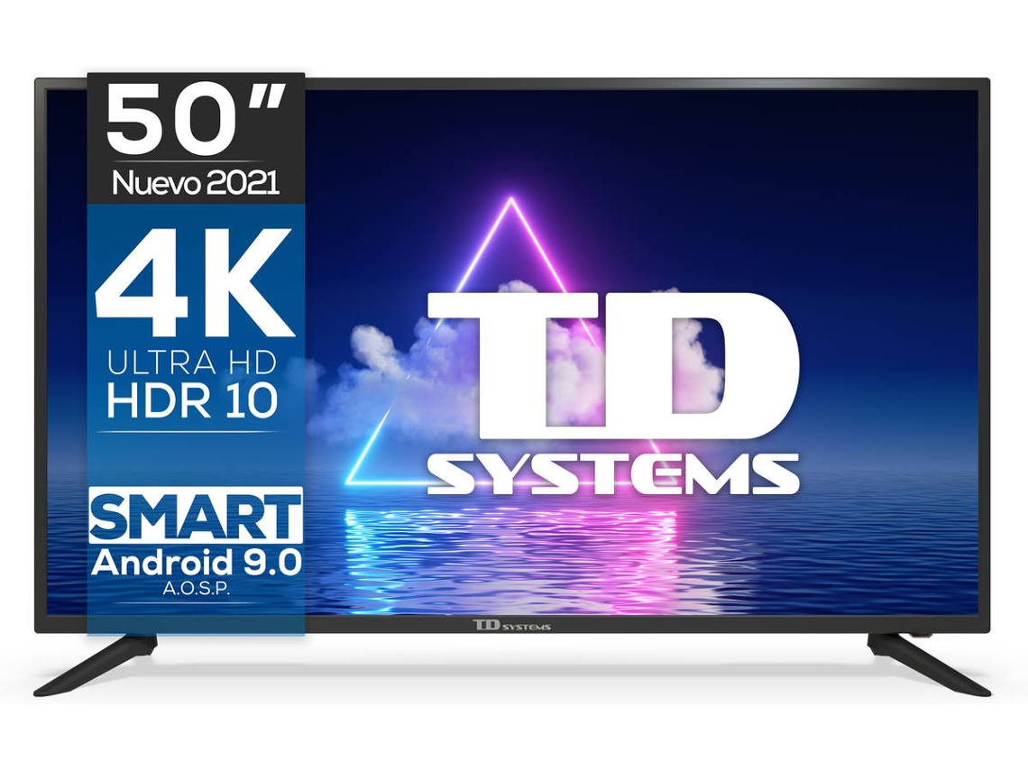 TV TD SYSTEM K50DLG12US (LED - 50'' - 127 cm - 4K Ultra HD - Smart TV)
