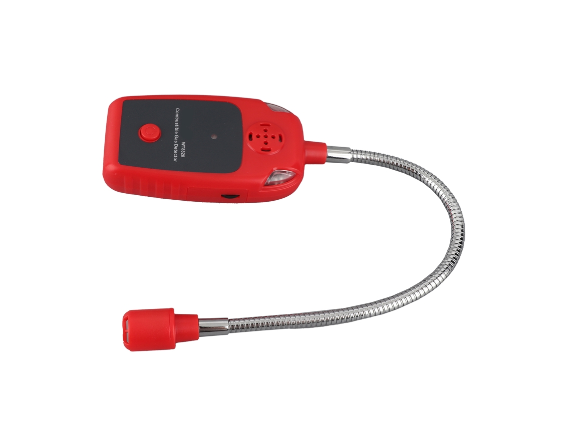Detector De Gas Inflammable Portátil Wt8820 Con Sensor De Gas Natural Y Cuello De Cisne 12