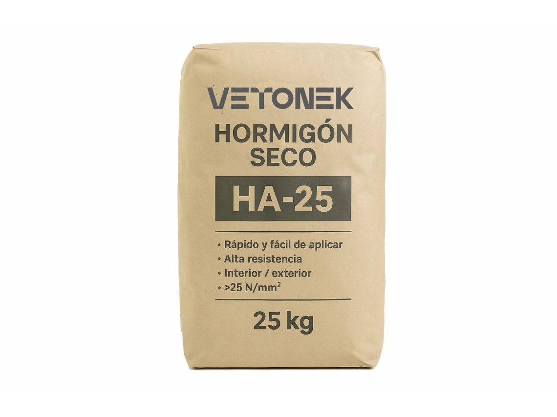 Hormigón Seco Ha-25 Pro | Premezcla Palet 12 Sacos De 25 Kg