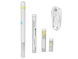 Otoscopio Con Cámara Wifi 1080p Para Limpieza De Oídos, Con 6 Led Y 6 Cabezales De Masaje.