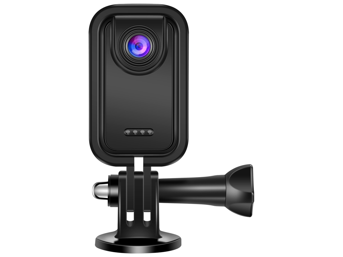Cámara De Acción - Cámara Compacta 2k Con Soporte, Ideal Para Vlogging, Ciclismo, Viajes Y Trabajo. Panoona