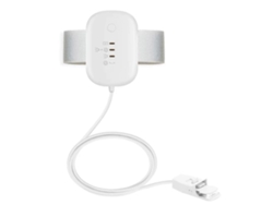 Alarma de enuresis nocturna para niños, solución para niños y adultos con sensores de orina de alta sensibilidad para uso nocturno, color blanco. Nostalgia88
